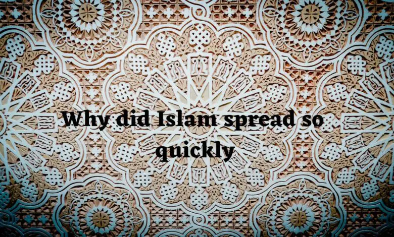 Why did Islam spread so quickly