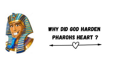 Why did God Harden Pharohs Heart (1)