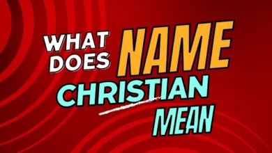 What does the Name Christian Mean