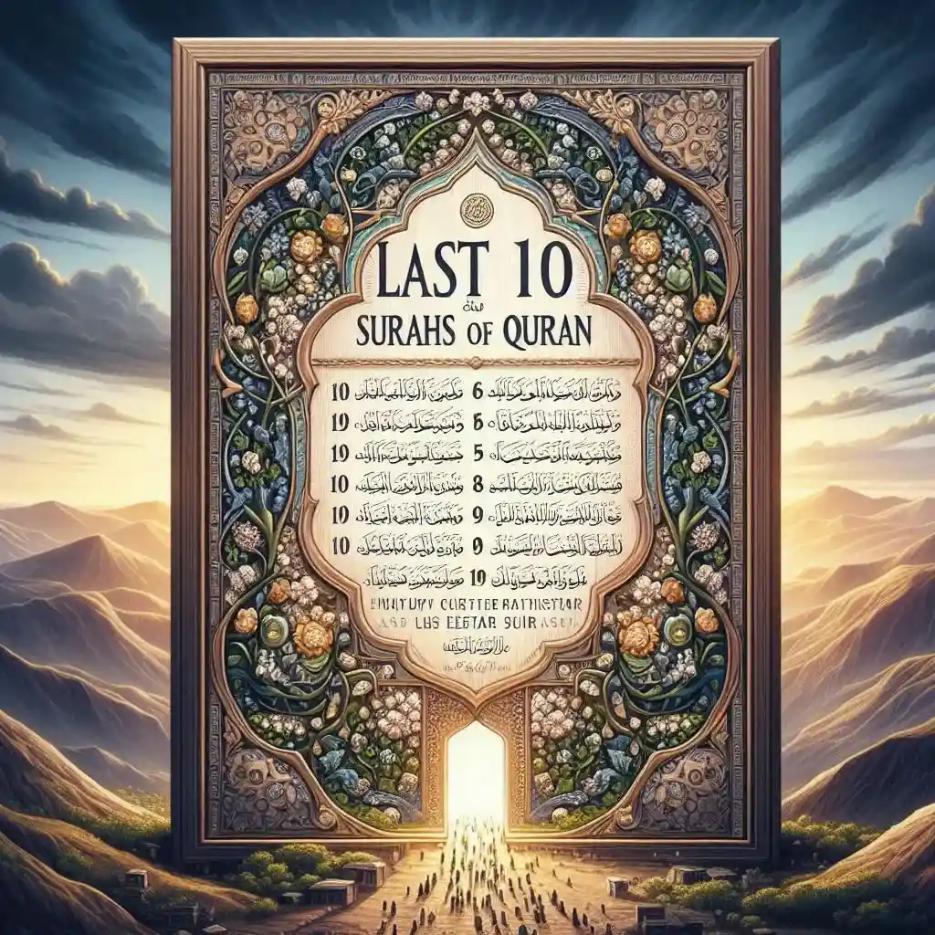 last 10 surahs of quran